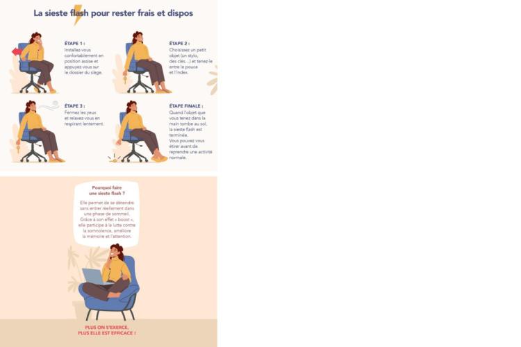 Mutuelle Mieux-Etre fait le point sur la sieste : pour un regain d'énergie !